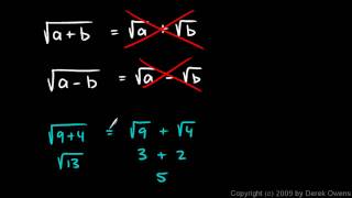 Algebra 1  11.3b - Products and Quotients