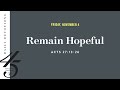 Remain Hopeful – Daily Devotional