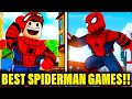 The BEST Roblox Spiderman Games To PLAY WHEN BORED!