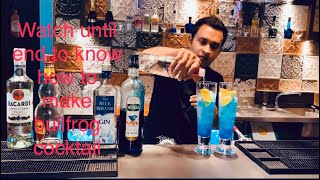 How to make bullfrog cocktail..!!