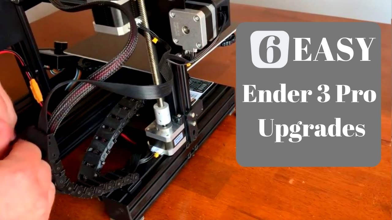 Six 3D Printed Upgrades For The Ender 3 - YouTube