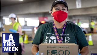 Michael Flood with LA Regional Food Bank