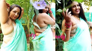 Poonam Tiwari Latest Trending  Saree Outfits | Saree Faishion | Saree Lovers Saree Look Sneha Beauty