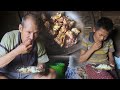 Family in the jungle Having  tasty organic Food  || Season - 2 || Video - 82 || Local chicken ||