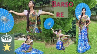 Barso Re Dance Cover //Guru // Shreya Ghoshal // performed by Rodela Rozario 💙💙