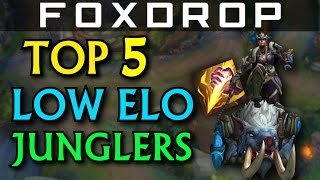Top 5 Junglers for Low Elo - League of Legends