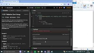 1122 .Relative Sort Array_LEETCODE(163)_PYTHON
