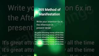 369 Manifestation Technique 💜 Tesla Code 💯 369 Method of Manifestation 🌠
