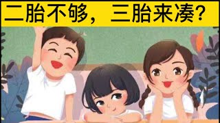 三胎？生容易活容易，生活不容易！谁愿意生个孩子跟自己一起受苦？