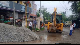 வெங்காடு ஊராட்சியில் ஃபெங்கல் புயலை முன்னிட்டு பழுதடைந்த சாலைகள் சீரமைப்பு.