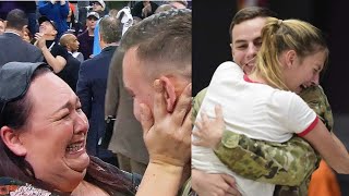 Take The Challenge and Try Not To Cry | soldiers coming home 2020