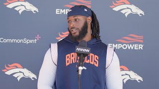 OLB Baron Browning on Denver's pass rushers: 'I think we have a very talented room'