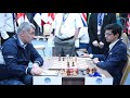 Nice final moment when Vassily Ivanchuk offers a draw to Anish Giri