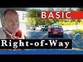 Basic Right-of-Way Rules and Who Goes First in Road Traffic