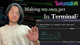 Coding my own Tamagotchi...In Terminal? Here's what happened
