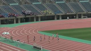 20170617_南九州高校総体陸上_女子200m_準決勝2組