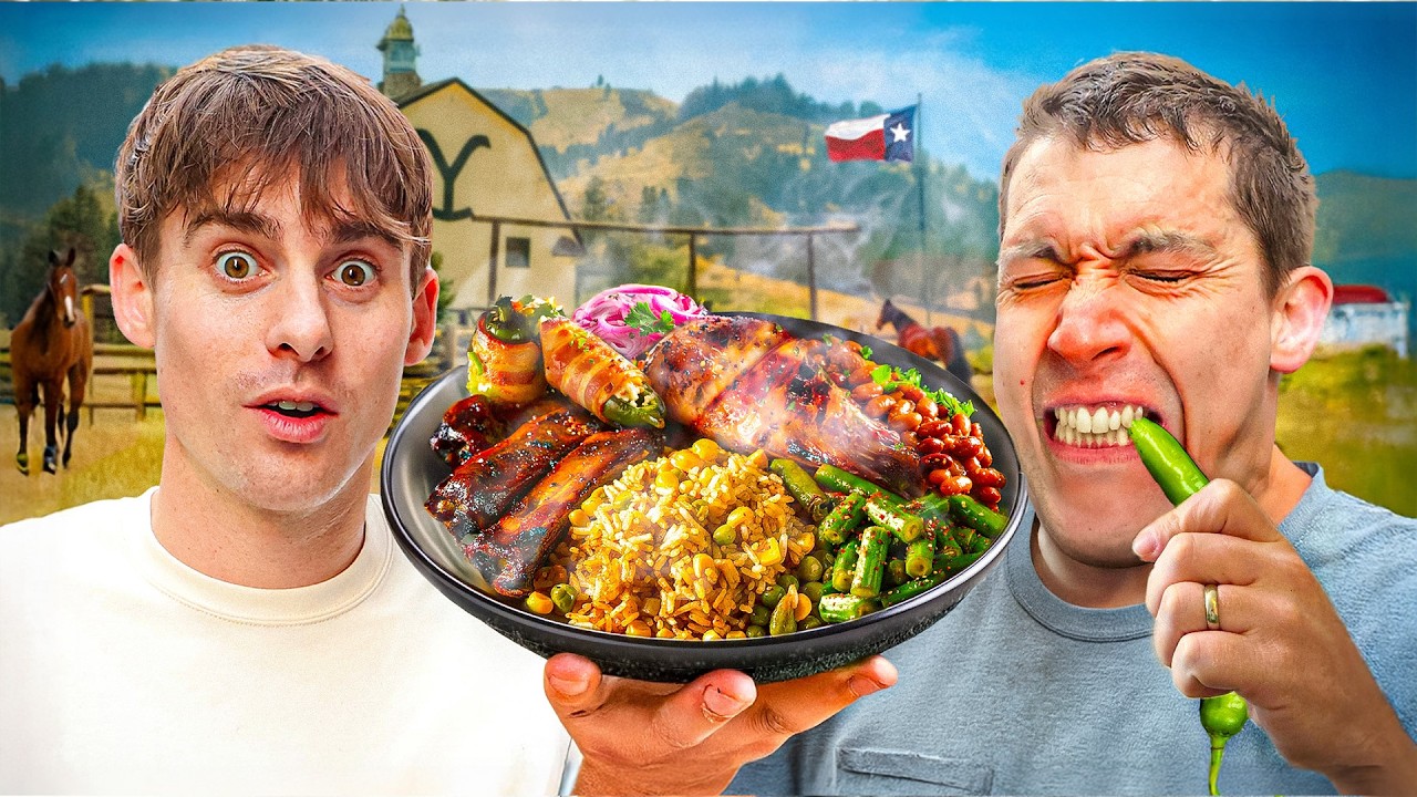 Two Brits Try A Real Texas Cookout Youtube