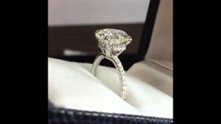 3.20 carat Round Diamond Engagement Ring