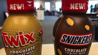 Taste Test: Snickers \u0026 Twix-Flavored Chocolate Milks