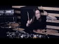 caliban we are the many drum cover by vicky fates