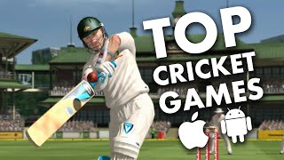TOP 6 NEW CRICKET ANDROID GAMES HIGH GRAPHICS 2019/20