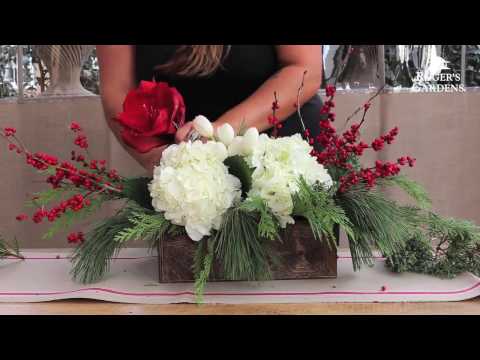 Christmas Floral Arranging with Alison Whiteman Christmas Floral Arranging with Alison Whiteman
