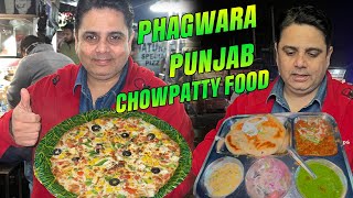 Phagwara -  Punjab Chowpatty Street Food ! Nutri Kulcha ! Pizza in Punjab ! Punjab Street Food Vlog