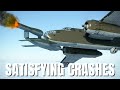 Satisfying Airplane Crashes, V-1 Collision & More! V255 | IL-2 Sturmovik Flight Simulator Crashes