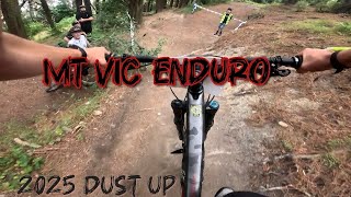 Mt Vic enduro 2025 dust up