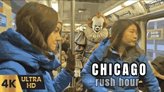 4K How Is Chicago Rush Hour Commute Now? January 28, 2026 4K HDR