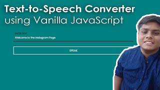 Creating a Text-to-Speech Converter using Vanilla JavaScript. Complete tutorial | Code Grind