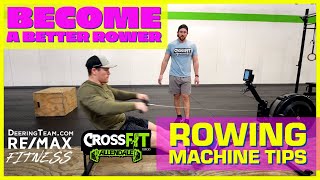 Rowing Machine Tips to Become a Better Rower-CrossFit Allendale