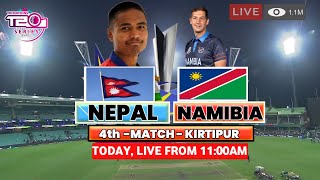 Nepal vs Namibia cricket match | Nepal Live Match Today