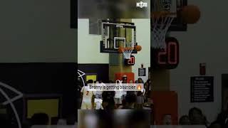 Bronny James my on the Poster Dunk