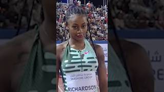 Sha’Carri Richardson is in the shape of her life #trackandfield #sprinting #athletics