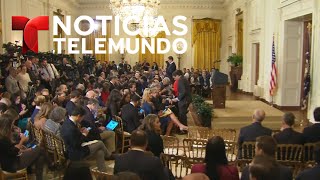 EN VIVO: Rueda de prensa de Trump tras las elecciones de medio término | Noticias Telemundo