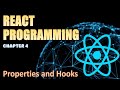 React Ground Up -  Chapter 4 - Properties, Component Lifecycle, Hooks (useState, useEffect)