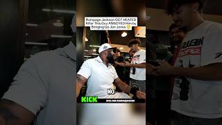 Rampage Jackson GOT HEATED After This Guy ANNOYED Him by Bringing Up Jon Jones #rampagejackson