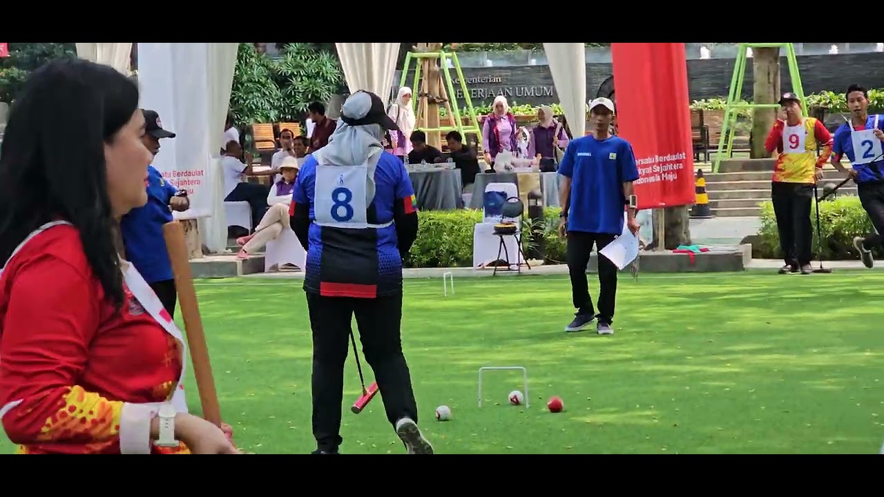 Hut 80 Ri Beregu Mix Bpiw Vs Djbm Pool C Gateball Kementerian