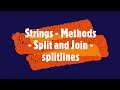 PYTHON - Strings - Methods - Split and Join - splitlines #PythonTips #viral #viralvideo