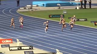 100m Ambulant Women Final, Australian Athletic Championships, Sydney 17/04/2021