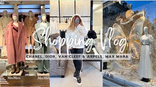 CHANEL 23N Coco Neige 2023 Winter Ski Collection | VCA | Dior | Max Mara | Luxury Shopping Vlog