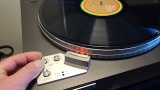 Kenwood KD-3070  Operational demo for reverb (turntablequest)