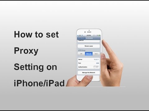 How to set Proxy Setting in iPhone/iPad How to set Proxy Setting in iPhone/iPad