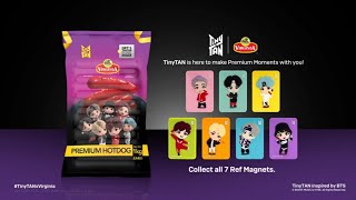 BTS TinyTan Ref Magnet Collectibles | Virginia Premium Hotdog