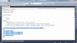 C++ Overloading Operators Using Member Functions