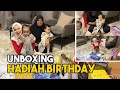 Unboxing hadiah birthday ayla & ayden !!!