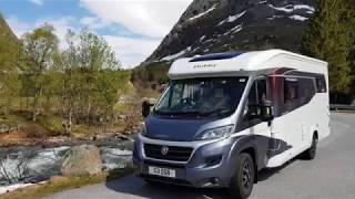 Norway tour by motorhome.