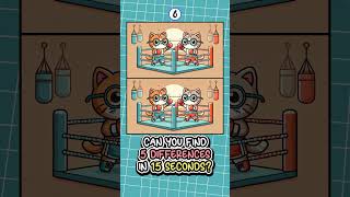 Find 5 Differences in 15 Seconds! | Quick Brain Puzzle Challenge