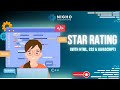 How to Create a Star Rating System with HTML, CSS, and JavaScript